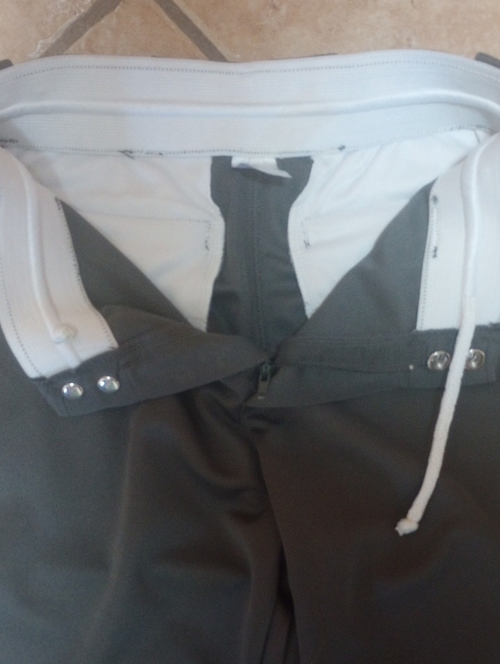 GIRLS Dark Gray Softball Pants - Comfortable Performance Fit - Picture 5 of 6